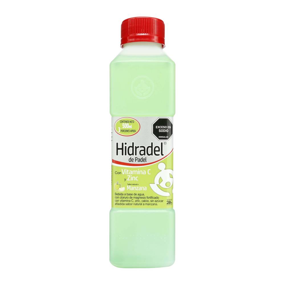 Hidradel Sabor Manzana 500 ml