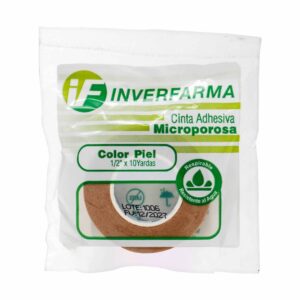 Cinta Micropore Color Piel Inverfarma 1/2 X 10 Yardas