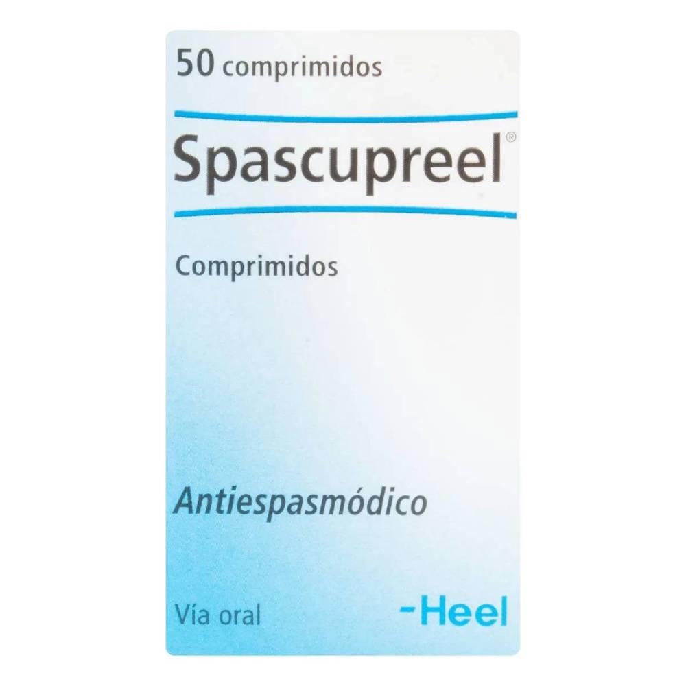 Spascupreel 50 Tabletas