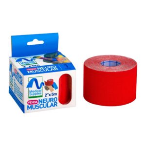 Venda Neuromuscular Color Rojo 2 X 5 m