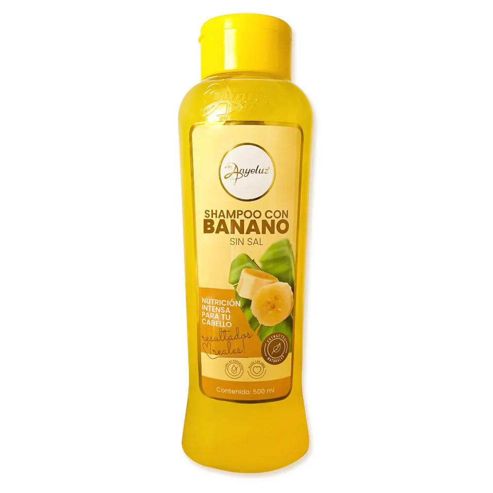 Shampoo Anyeluz con Banano Sin Sal 500 ml