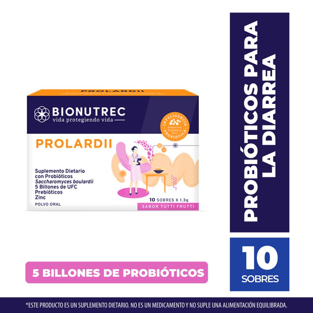 Prolardii Bionutrec Suplemento Dietario 10 Sobres 1.3 g
