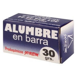 Alumbre En Barra Jorem 30 g