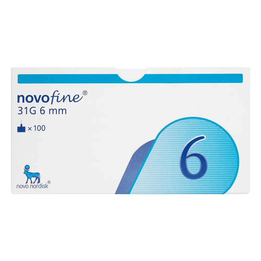 Agujas Insulina Novofine 31 G 6 Mm 100 Unidades