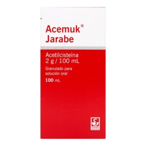 Acemuk Jarabe Acetilcisteina 2g Frasco  100 ml