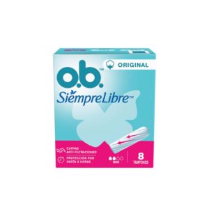 Tampones Ob Original Siempre Libre Mini 8 Unidades