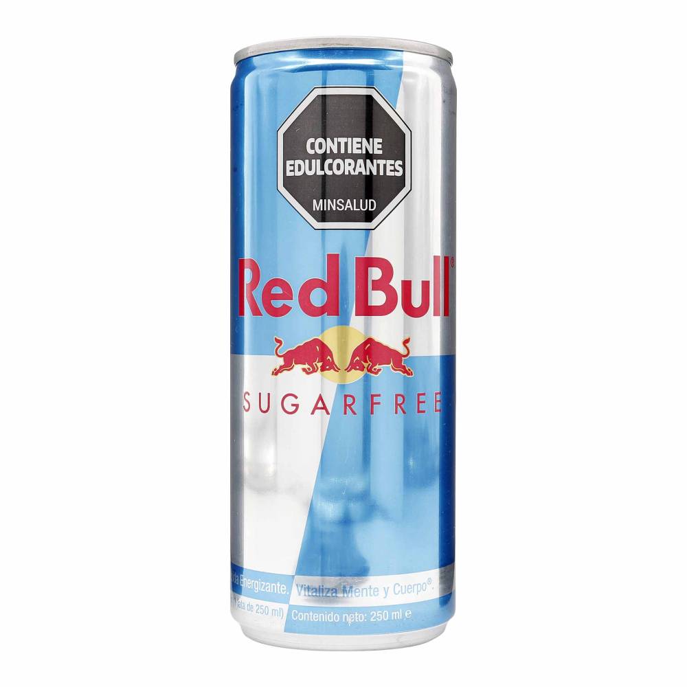 Red Bull Sin Azucar Lata 250 ml