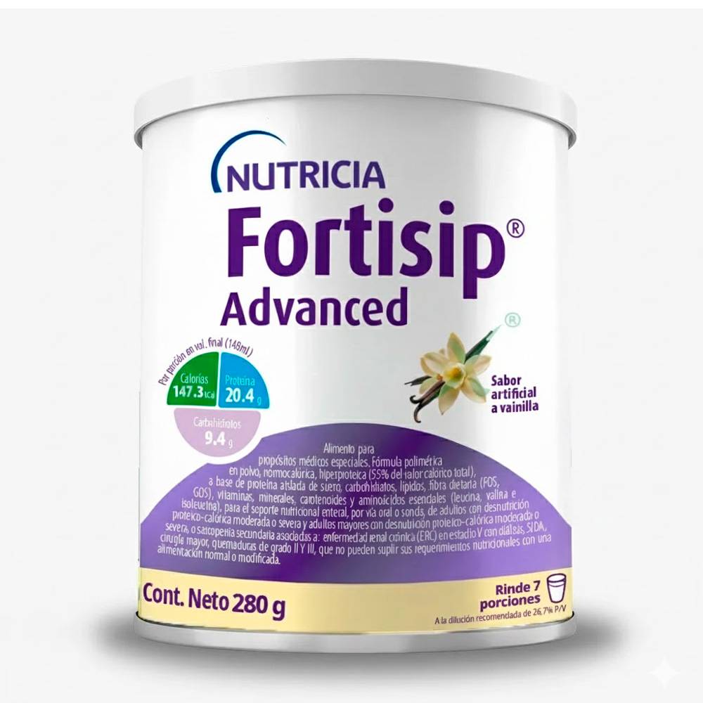 Fortisip Advanced Sabor Vainilla 280 g
