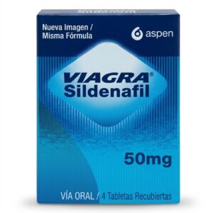 Viagra 50 mg 4 Tabletas Sildenafil