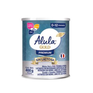 Alula Gold Premium Sin Lactosa 400 g