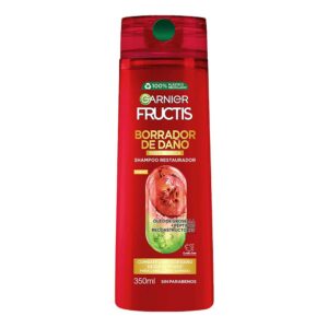 Shampoo Fructis Borrador De Daño Post Quimica 350 ml