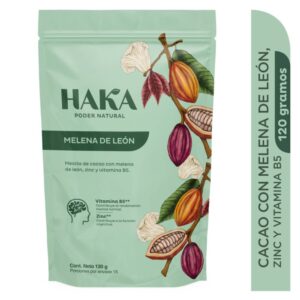Cacao Melena De Leon Haka 120g Zinc Vitamina B5