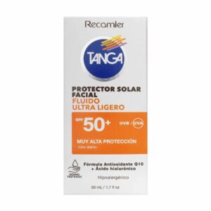 Protector Solar Facial Tanga Fluido Ultra Ligero SPF50 50 ml