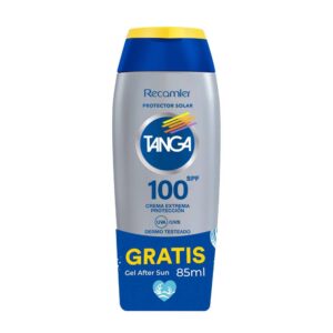 Bloqueador Solar Tanga SPF 100 130 ml + Gel After Sun 85 ml