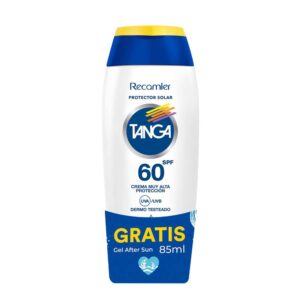 Bloqueador Solar Tanga SPF 60 130 ml + Gel After Sun 85 ml