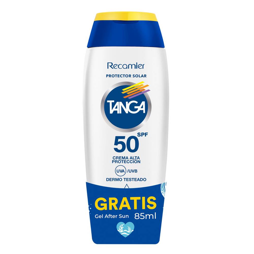 Bloqueador Solar Tanga SPF 50 220 ml + Gel After Sun 85 ml