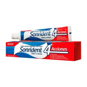Crema Dental Anticaries Sonrident Menta 75 ml