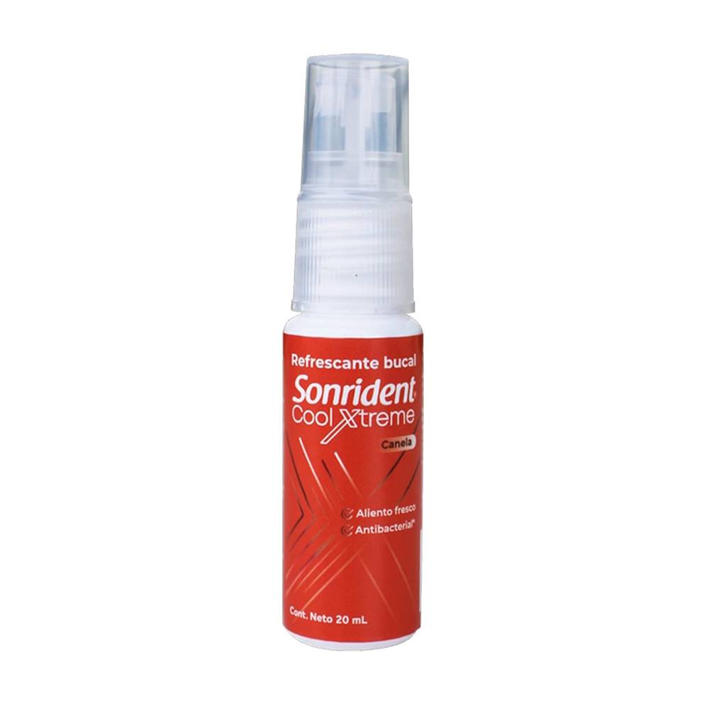 Refrescante Bucal Sonrident Cool Xtreme Canela 20 ml