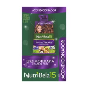 Acondicionador Nutribela Enzimoterapia 18 ml 12 Sobres Frizz