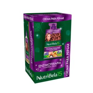 Crema Para Peinar Nutribela 15 Antifrizz 18 ml 12 Sobres