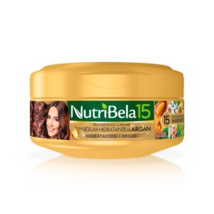Tratamiento Nutribela 15 Argan Hidratacion Y Brillo 180 ml