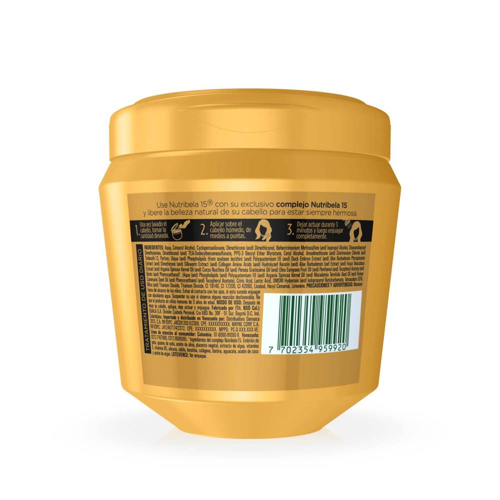 Tratamiento Capilar De Argan Nutribela 450 ml - Imagen 2