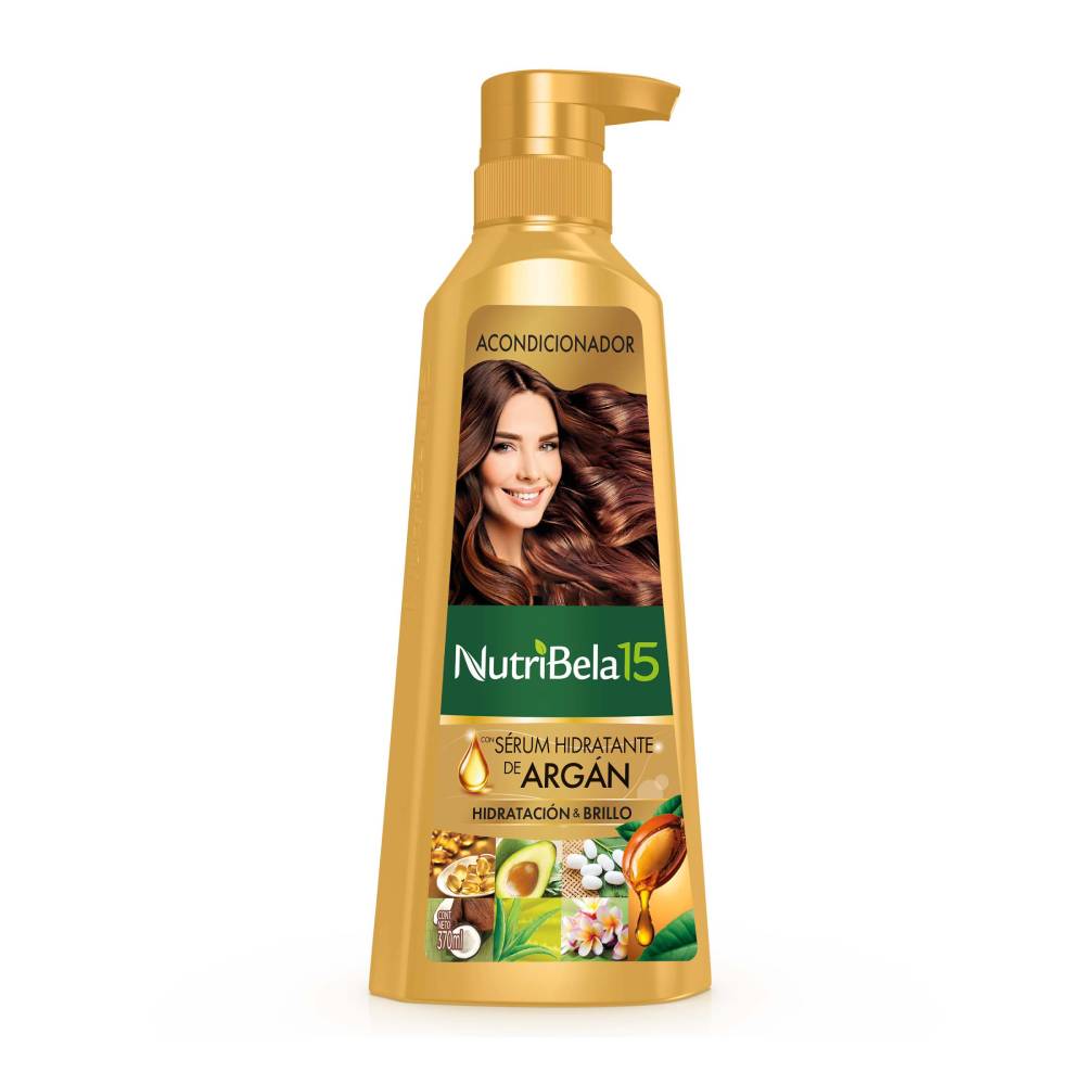 Acondicionador Nutribela15 De Argan 370 ml