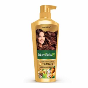 Shampoo Nutribela 15 De Argan Hidratacion Y Brillo 400 ml