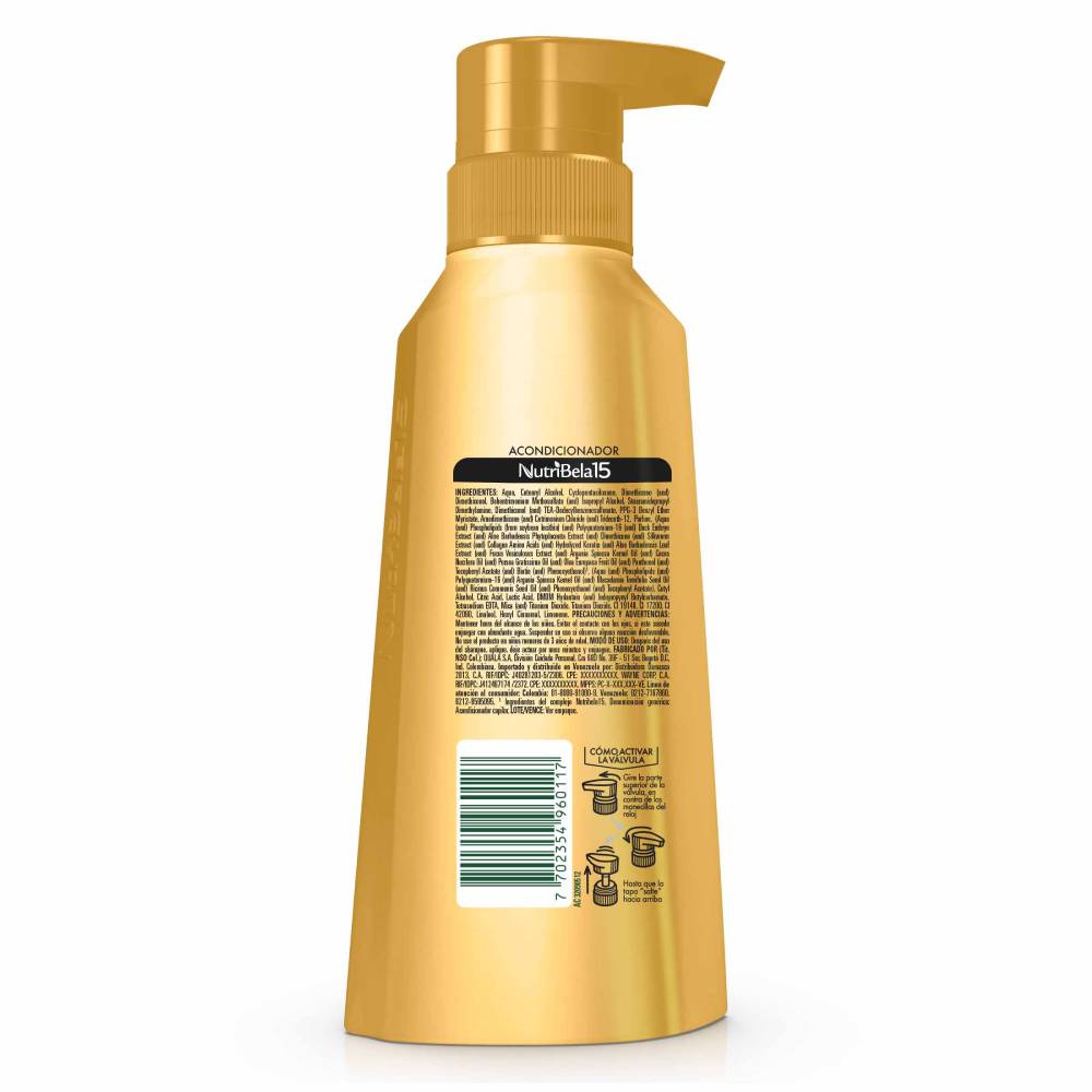 Acondicionador Nutribela15 De Argan 200 ml - Imagen 2