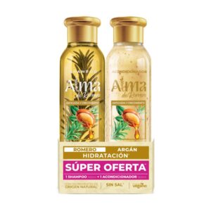 Shampoo + Acondicionador Alma Romero Argan 500 Ml
