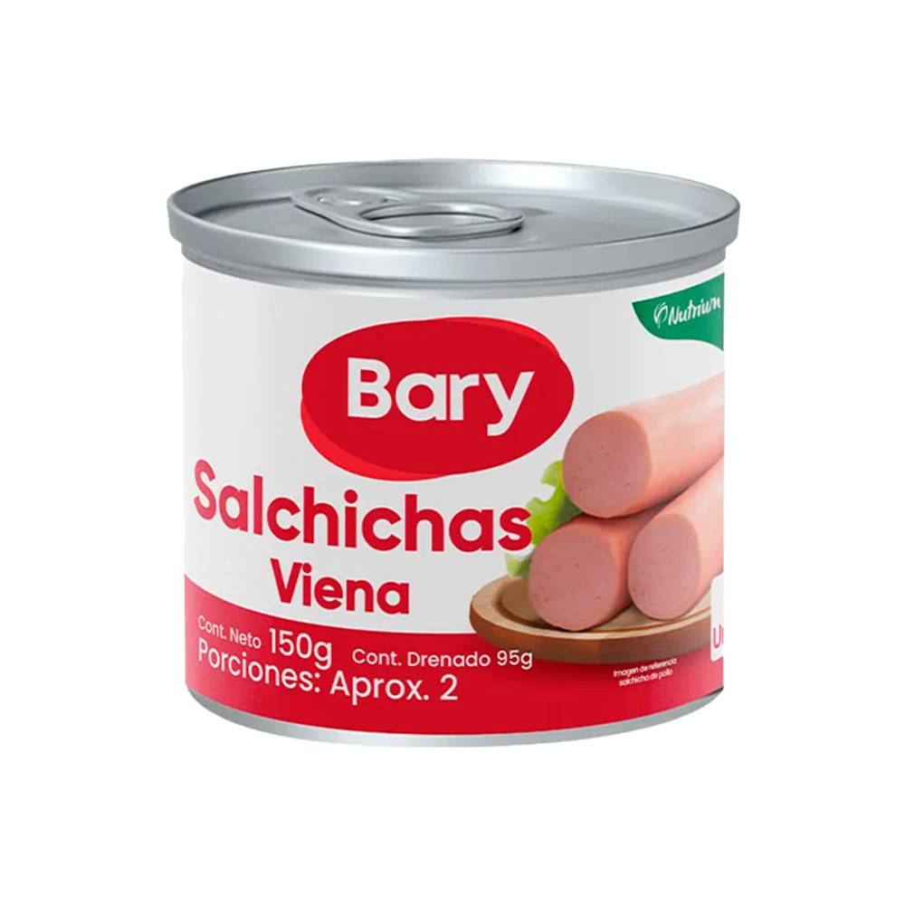 Salchichas Viena Bary de Pollo 150 g