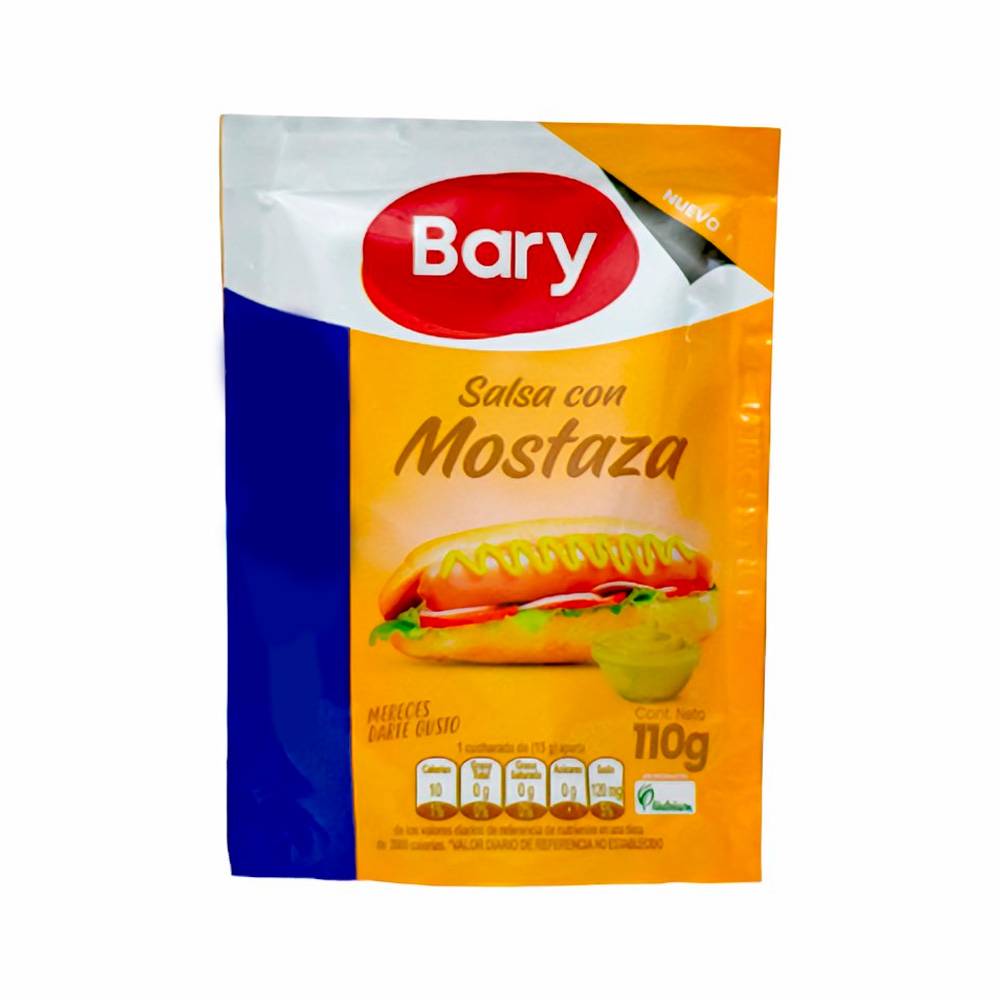 Salsa de Mostaza Bary 110 g