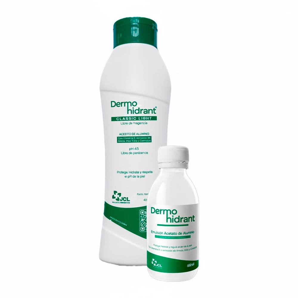 2 Dermohidrant 400 ml y 120 ml