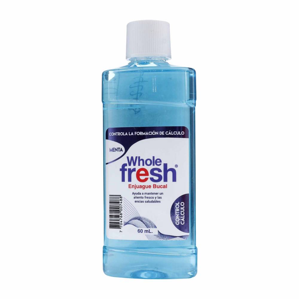 Enjuague Bucal Whole Fresh Control Calculo ICOM 60 ml - Imagen 2