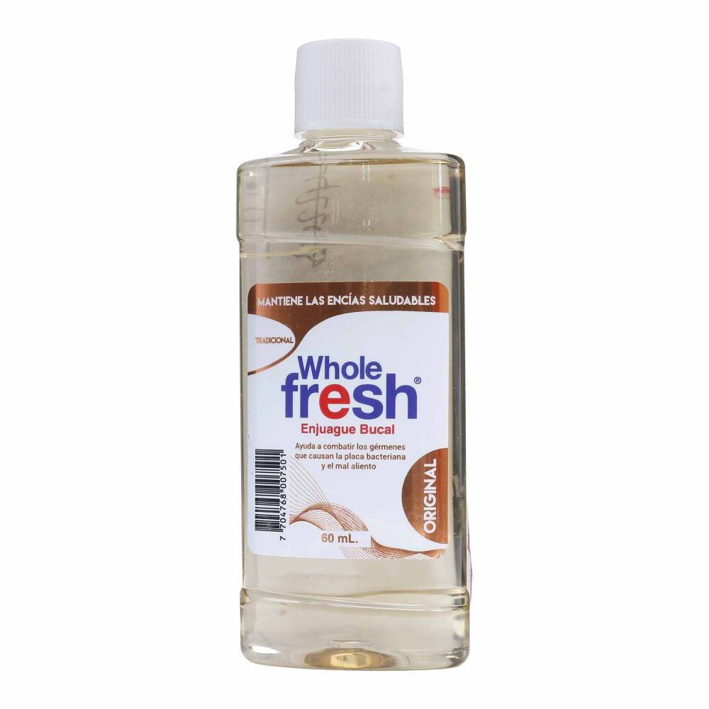 Enjuague Bucal Whole Fresh Original ICOM 60 ml - Imagen 2