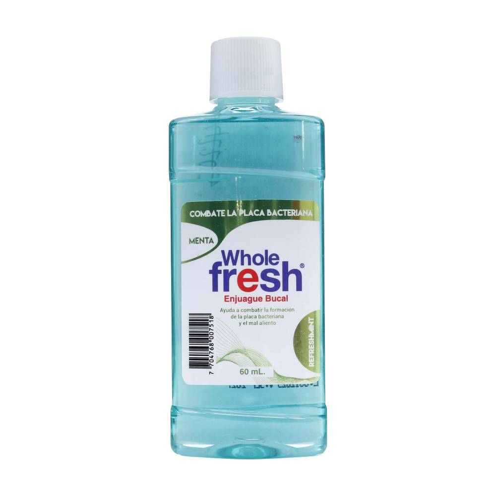 Enjuague Bucal Whole Fresh Refreshmint ICOM 60 ml