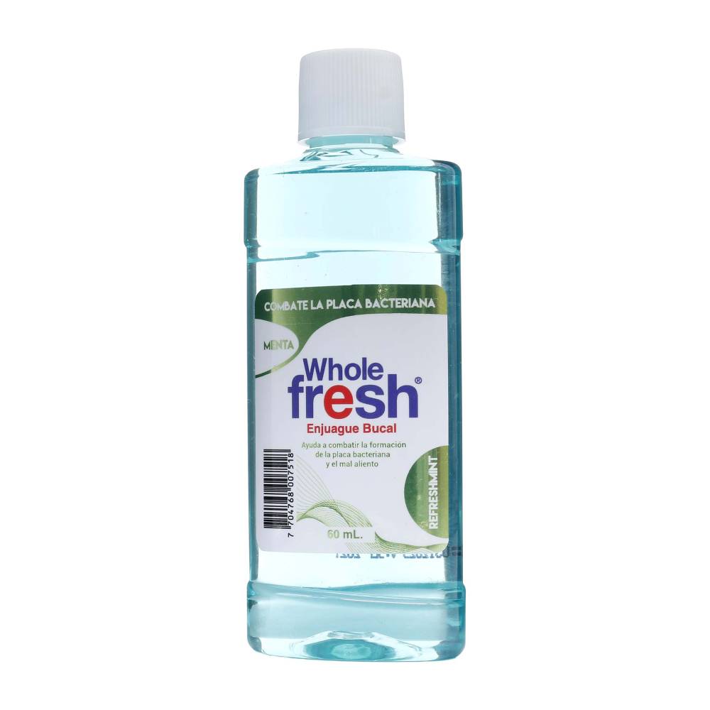 Enjuague Bucal Whole Fresh Refreshmint ICOM 60 ml - Imagen 2