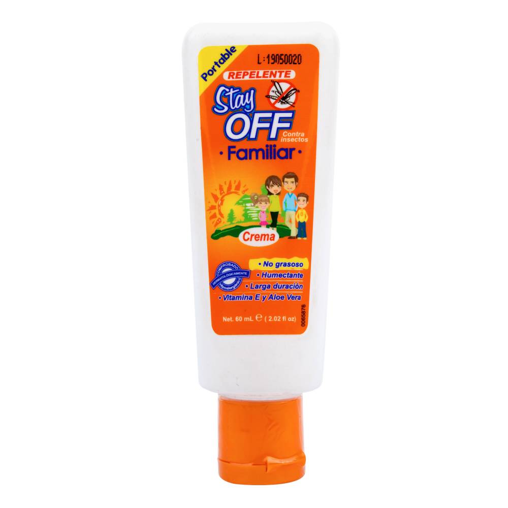 Repelente Stay Off Familiar en Crema 60 ml