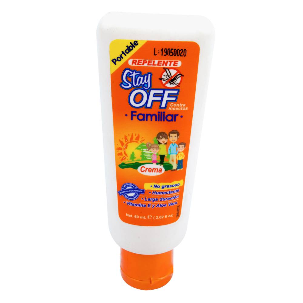 Repelente Stay Off Familiar en Crema 60 ml - Imagen 2