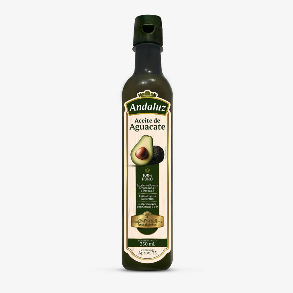 Aceite De Aguacate Puro Andaluz 250 ml