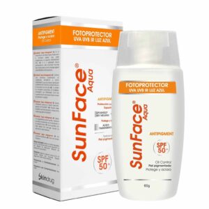 Foto Protector Sunface Aqua Antipigment SPF 50 60 g
