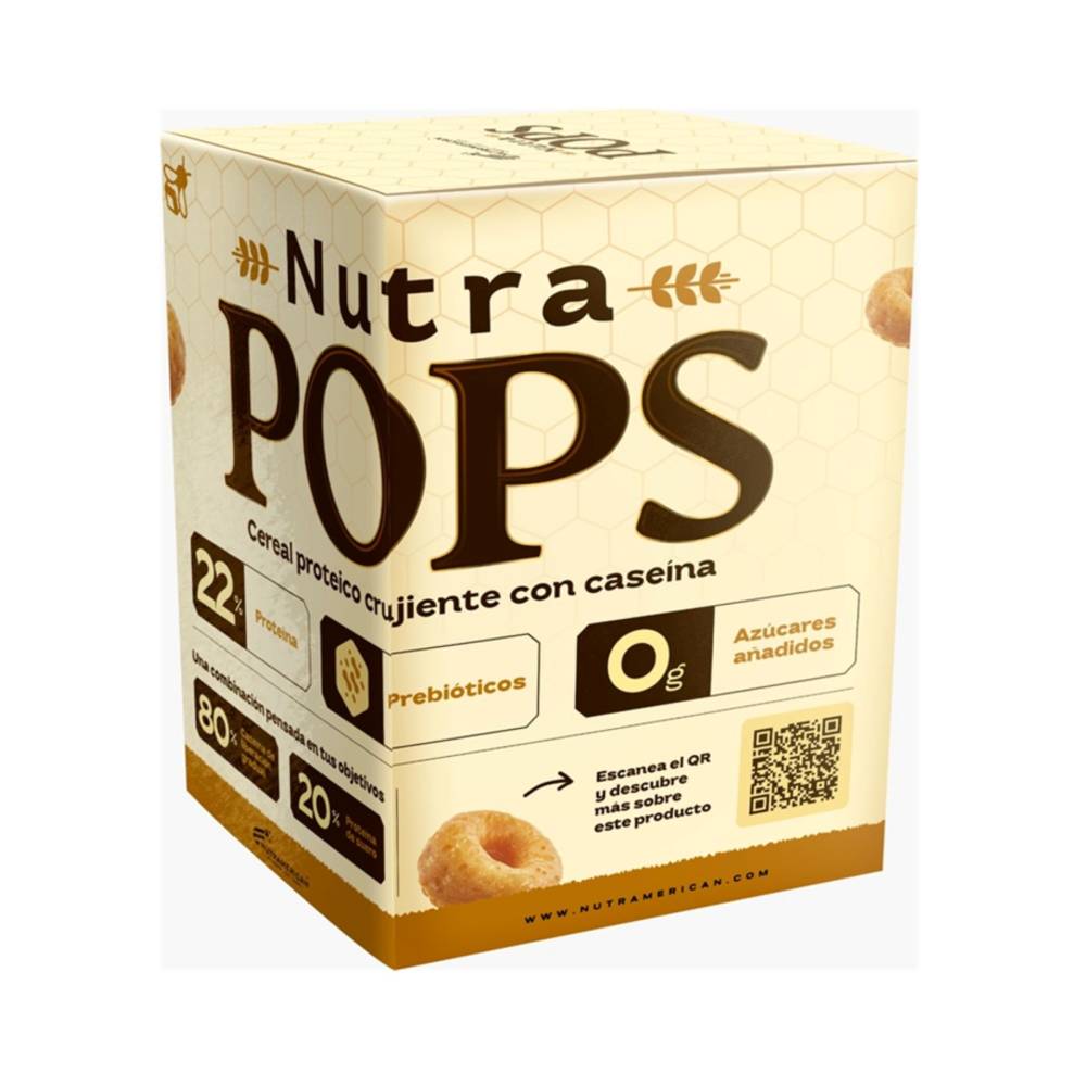 Nutra Pops Cereal Proteico Nutramerican 45g - 12 Unidades