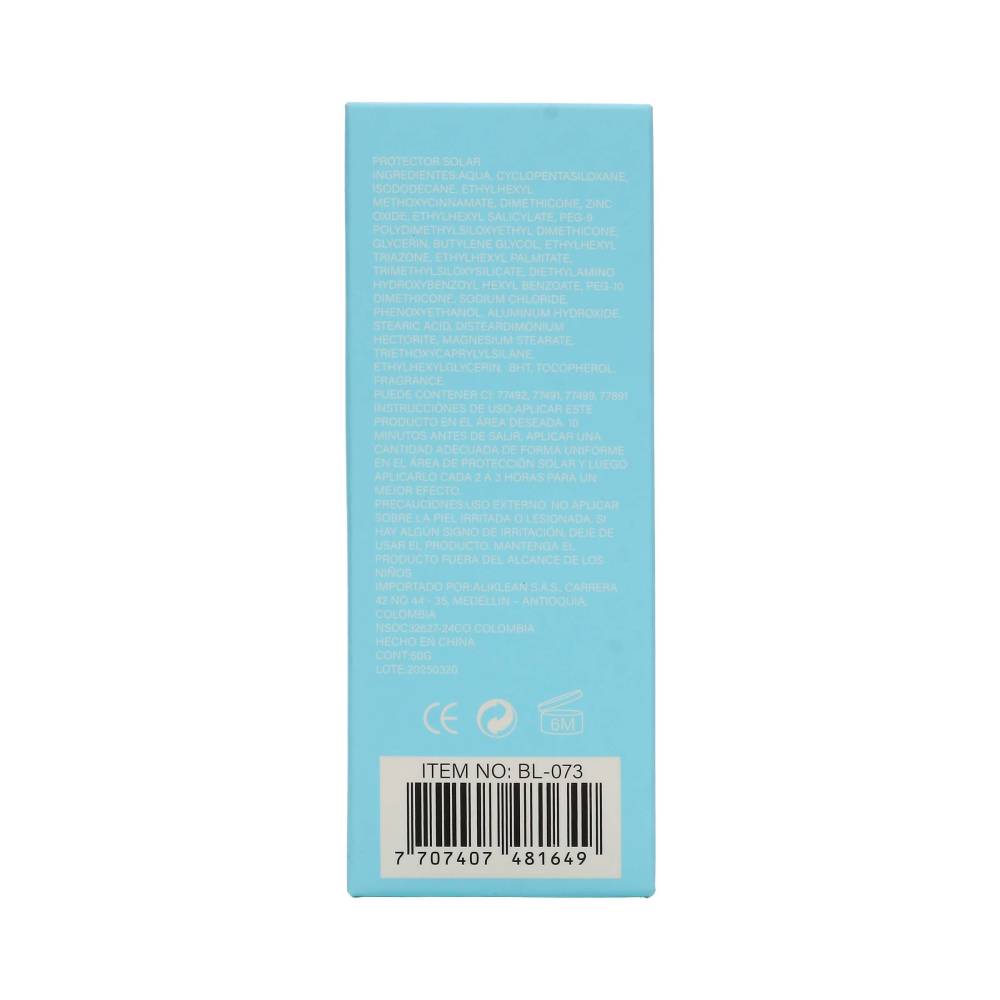 Protector Solar Anyeluz SPF 50 Sin Color 50 ml - Imagen 3