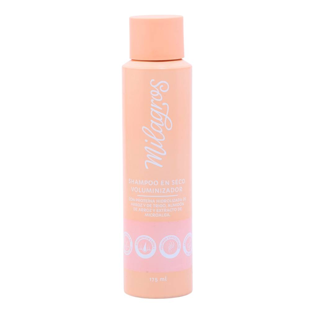 Shampoo En Seco Voluminizador Milagros 175 ml