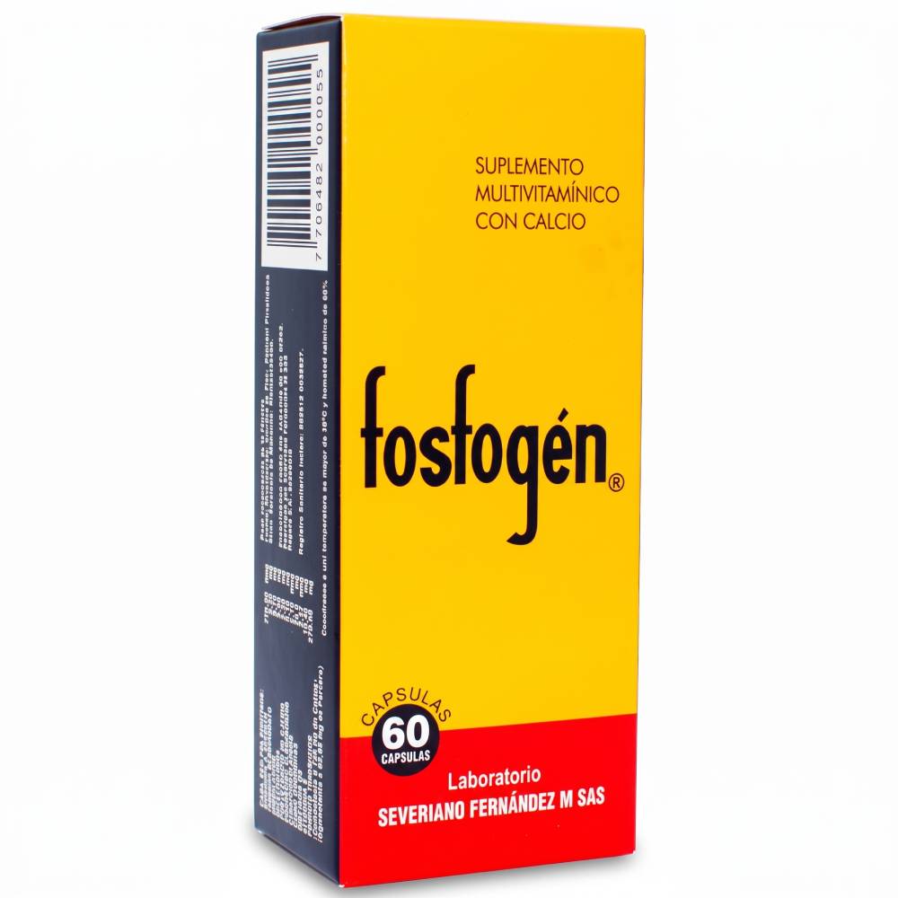 Fosfogen 60 Capsulas Blandas Multivitaminico
