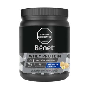 Proteina Whey Benet Sabor Vainilla 595 g