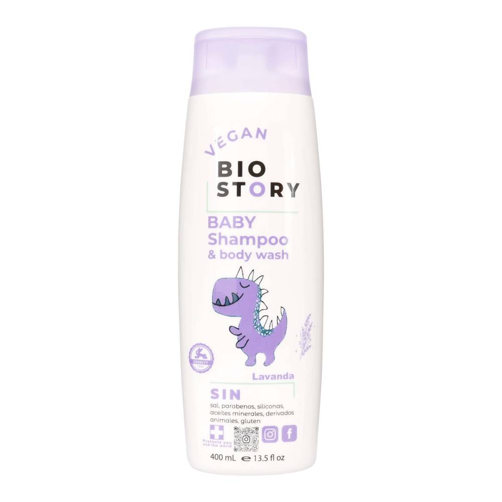 Shampoo Baby Bio Story Lavanda 400 ml