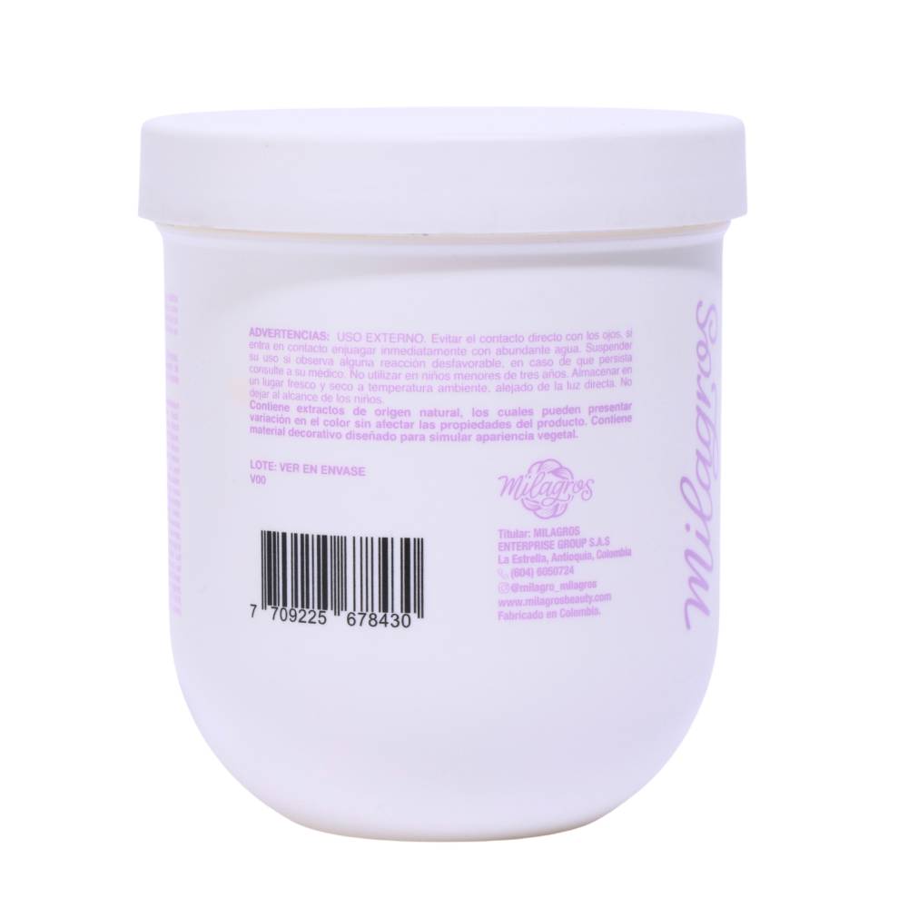 Mascarilla Capilar Milagros Con Extracto De Cebolla 450 Ml - Imagen 3