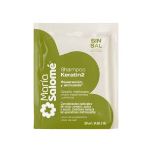 Shampoo Maria Salomé Keratin2 Reparación 20 ml 20 Sobres