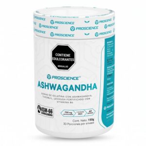 Gomas Para El Estres Ashwagandha Proscience 60 unidades